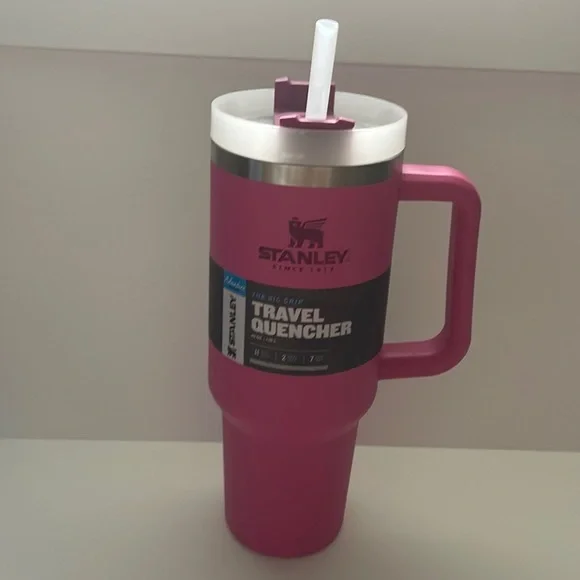 Stanley | Dining | Nwt Stanley Adventure Quencher Azalea Pink 4 Oz Straw Cup  Tumbler 2022 | Poshmark